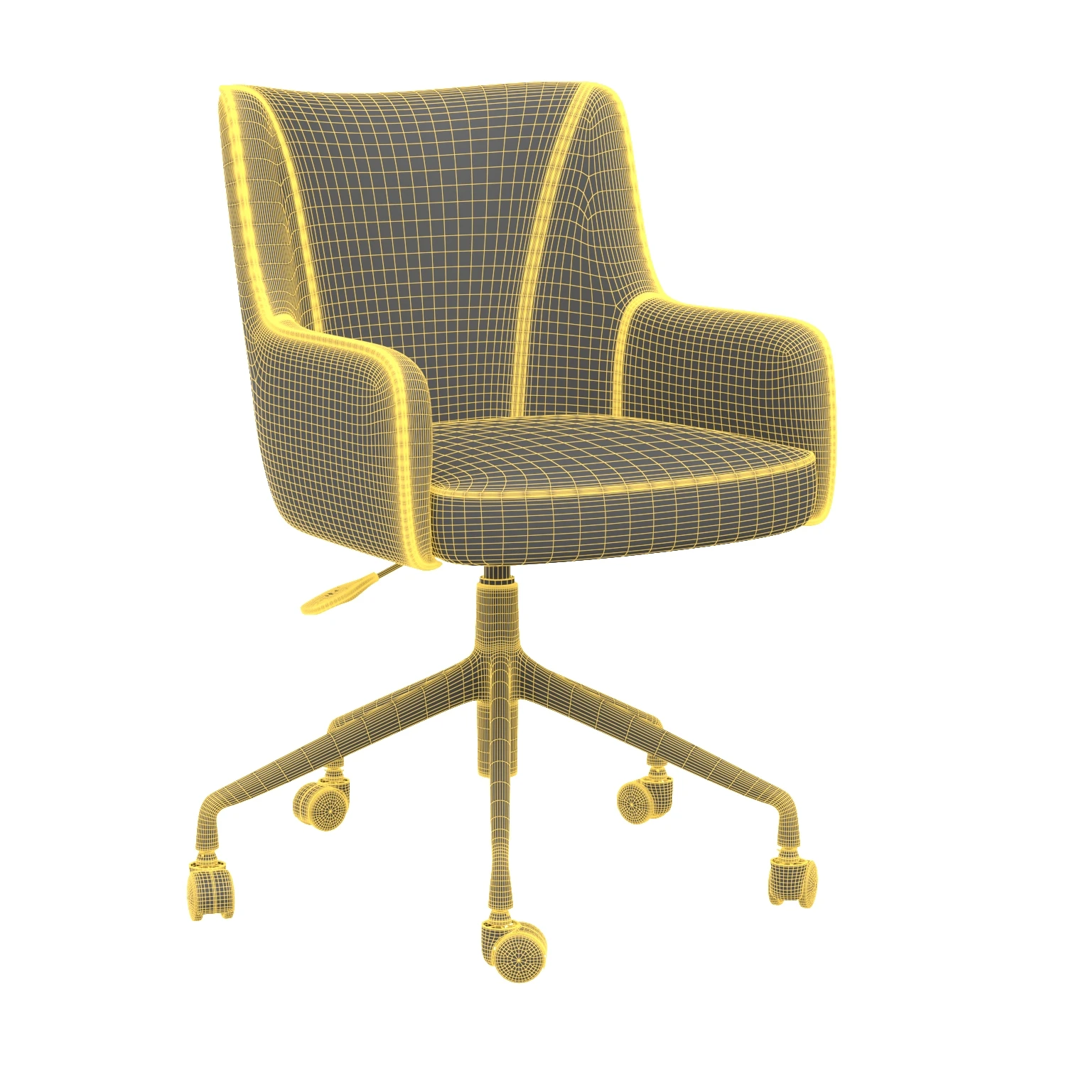 Sunpan Chair Collection 02 3D Model_010